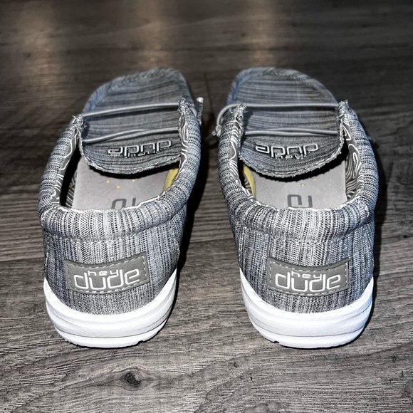 Hey Dude Wally Youth Linen Shoes - Picture 4 of 10